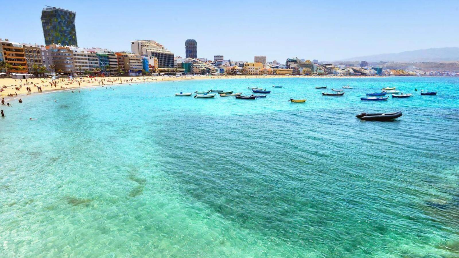 Apartamento Marsin Playa Terrace Sea Front View Las Palmas de Gran Canaria Exterior foto